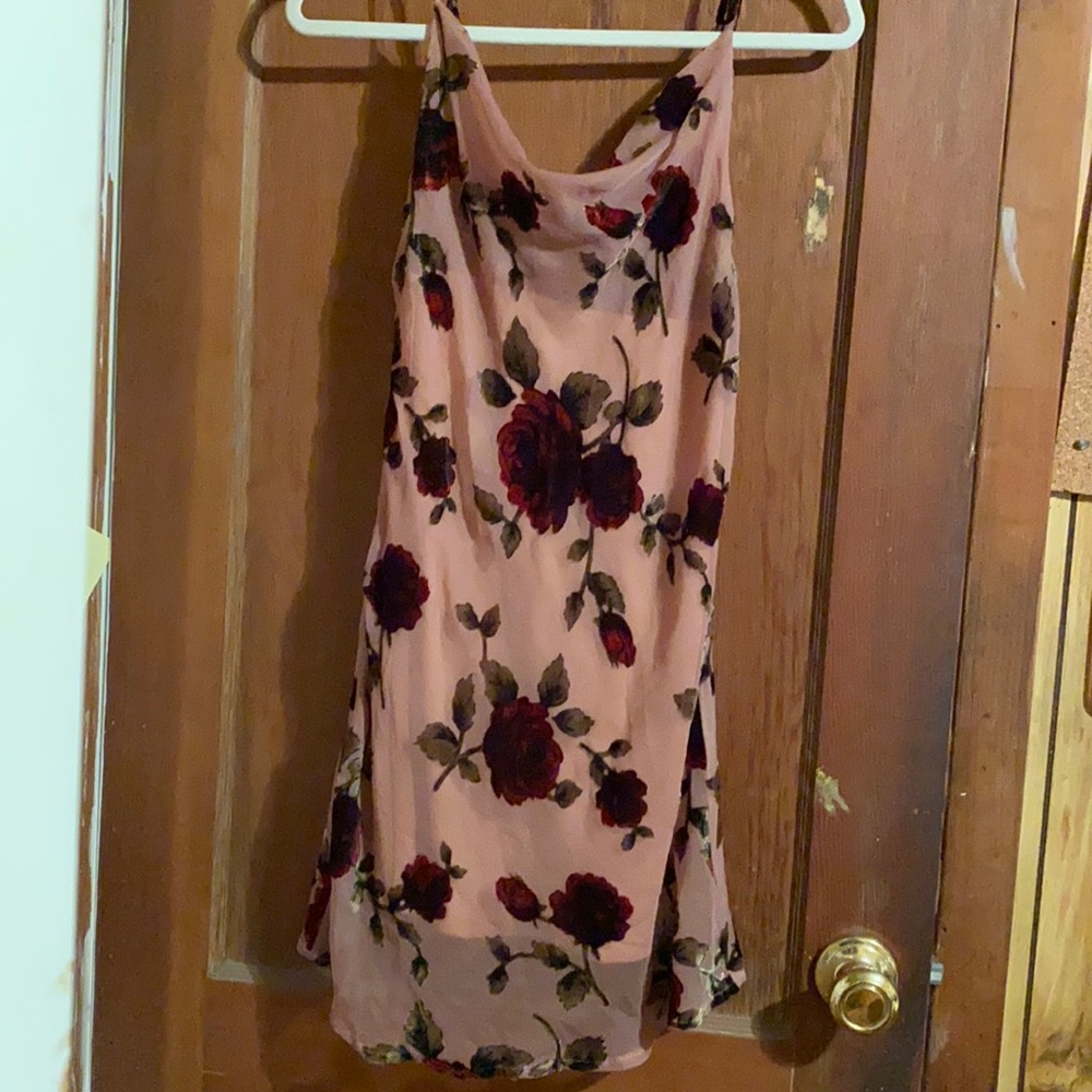 Princess Polly cowl neck dress